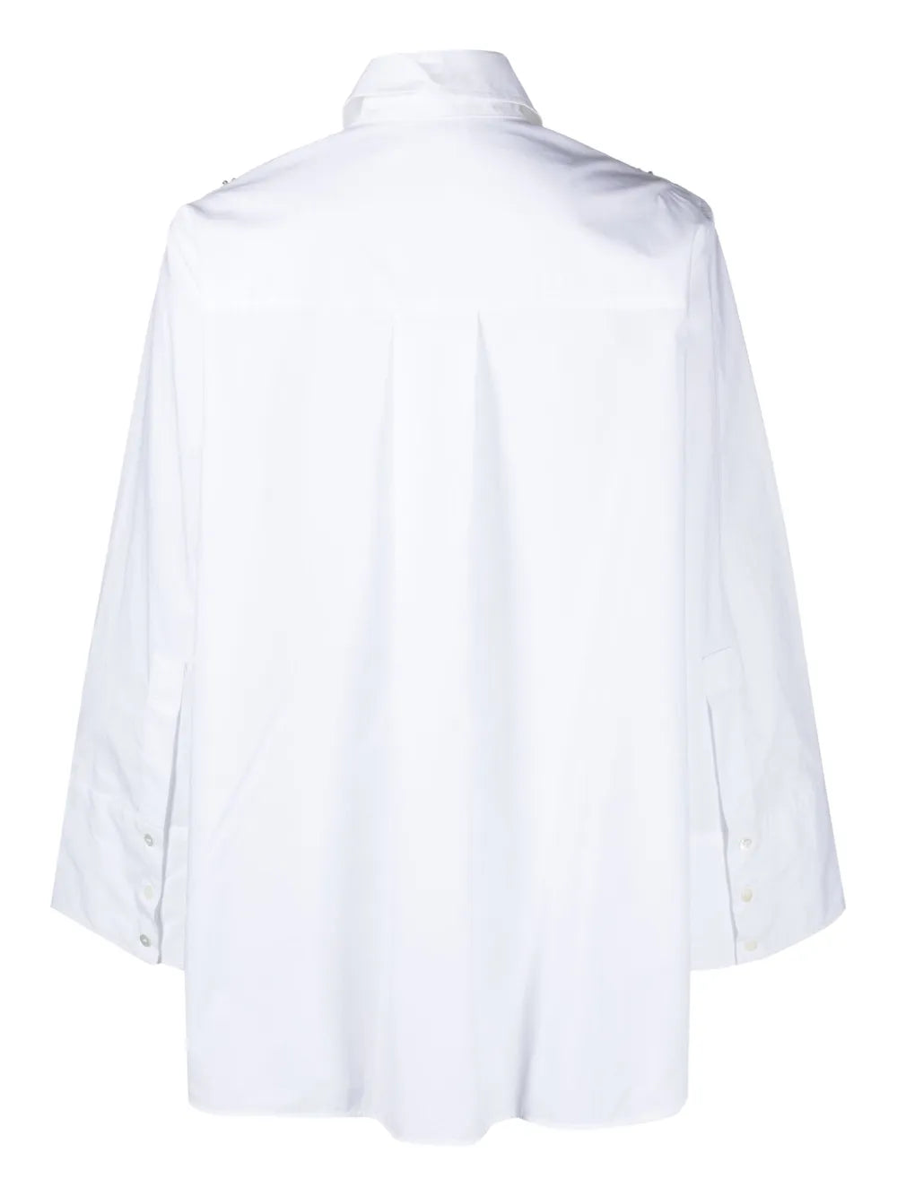 Sequin-Embellished Poplin Shirt