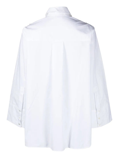 Sequin-Embellished Poplin Shirt