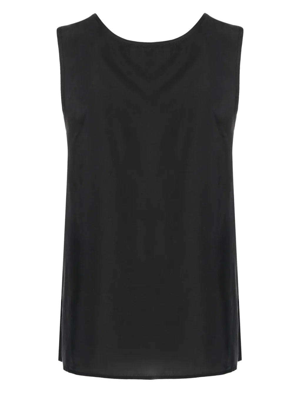 U-Neck Silk Tank Top