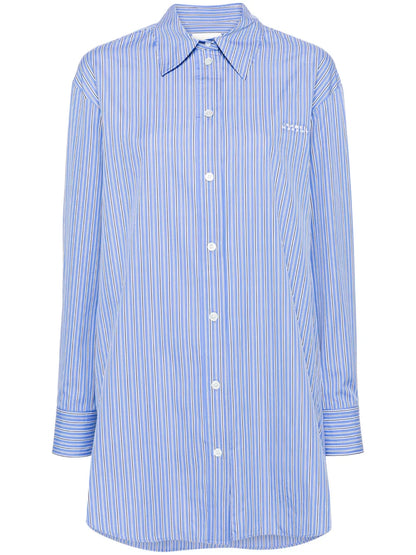 Cylvany Logo-Embroidered Shirt