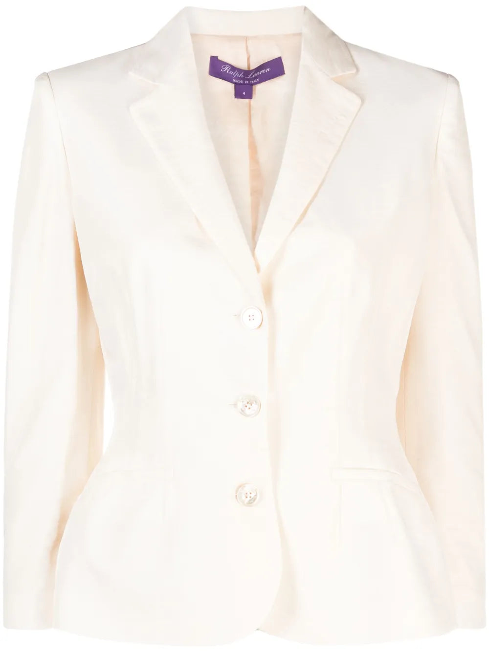 Elitsa Twill Satin-Finish Blazer