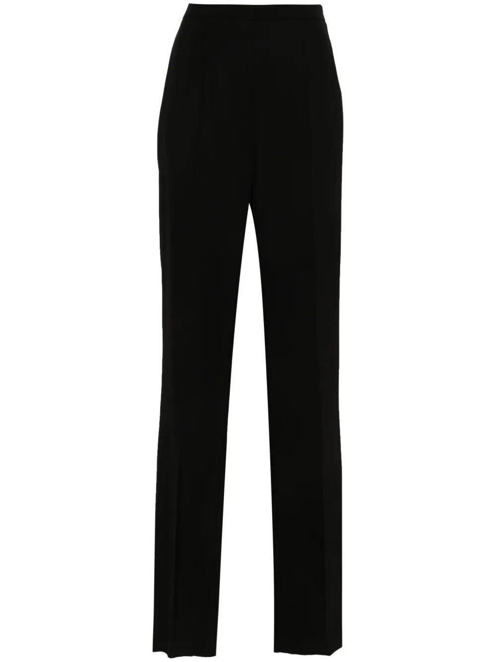 High-Waisted Straight-Leg Trousers