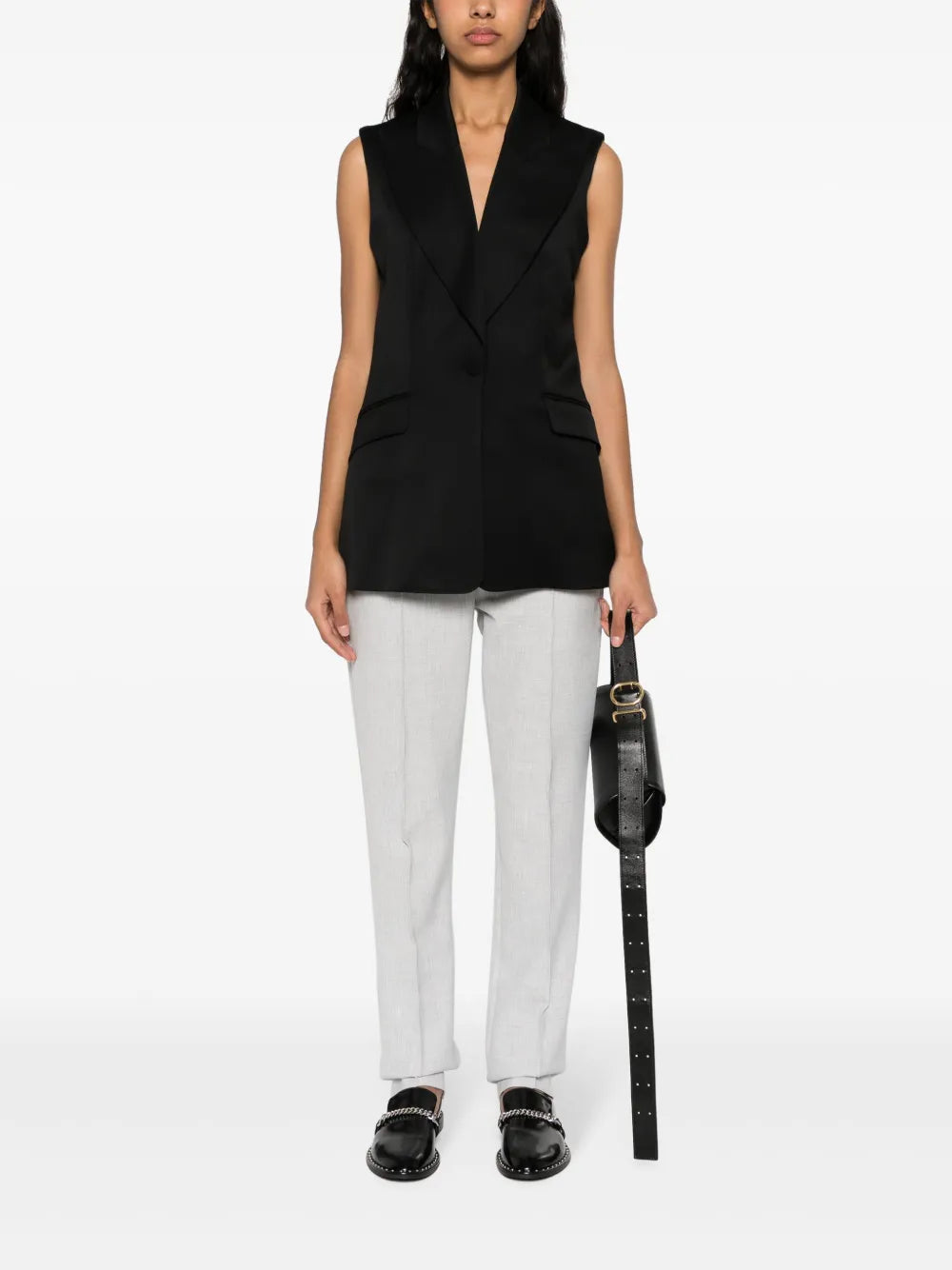 V-Neck Buttoned Waistcoat