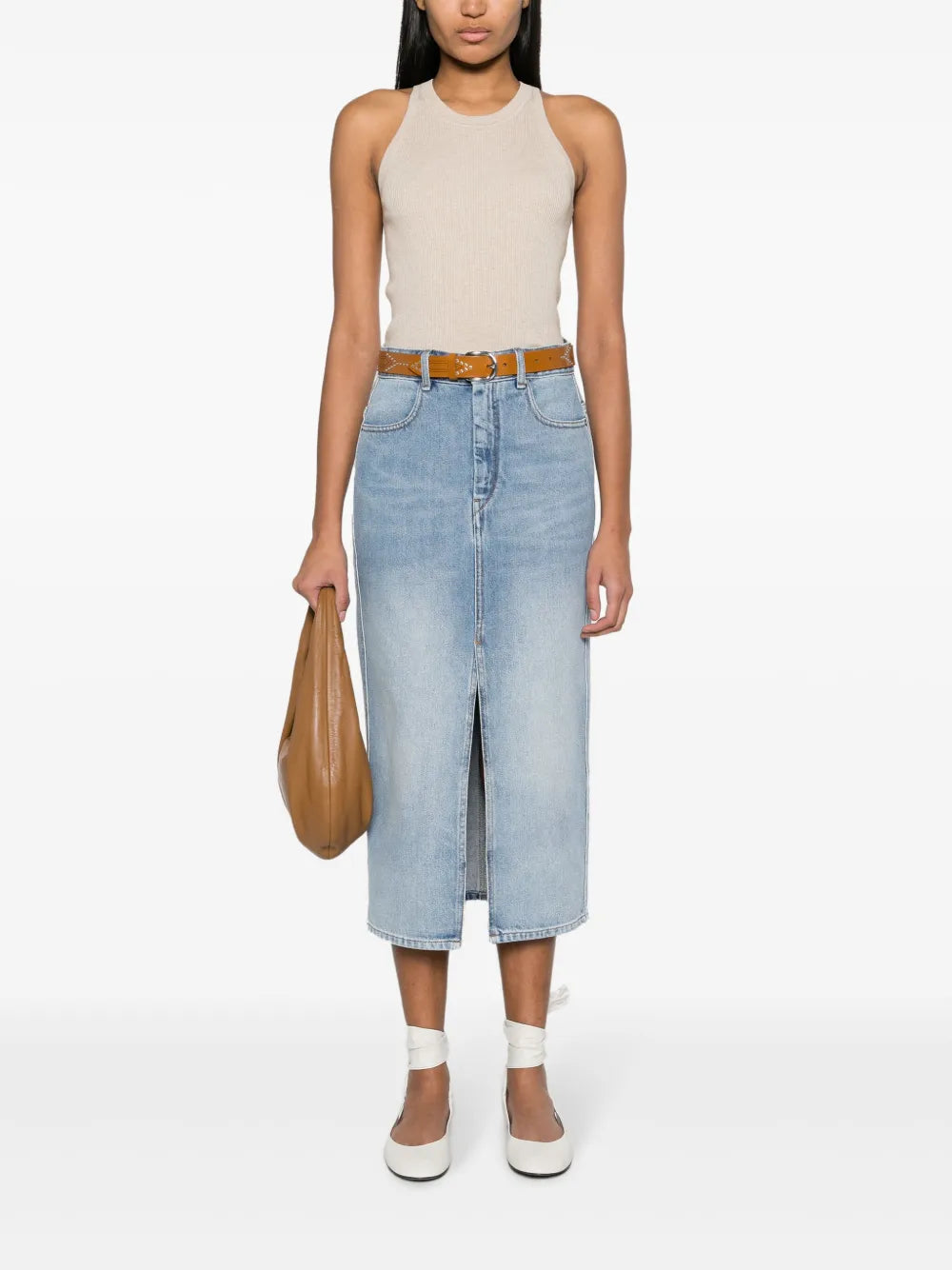 Julicia Denim Midi Skirt