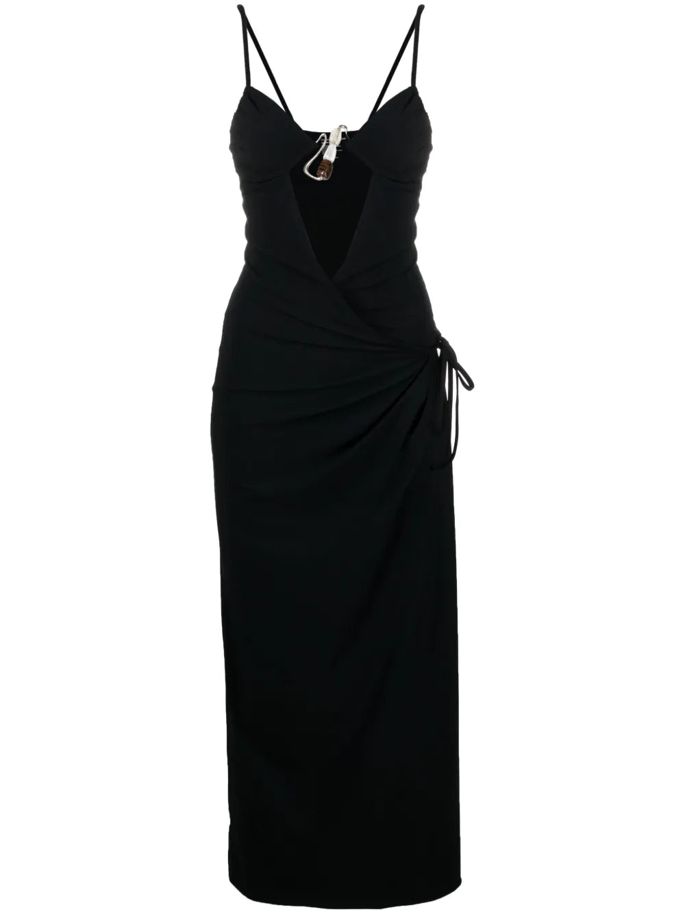 Nebular Wrap Midi Dress