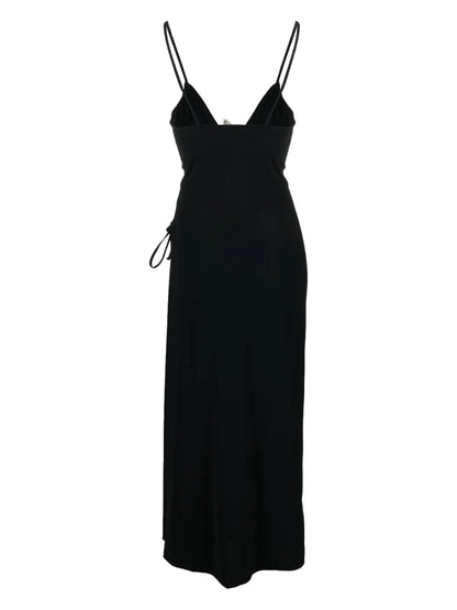 Nebular Wrap Midi Dress