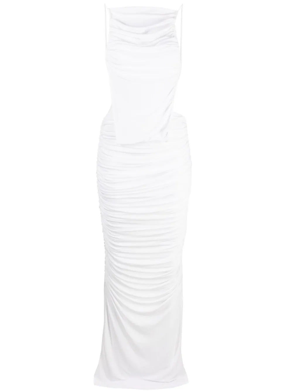 Illusions Draped Maxi Dress