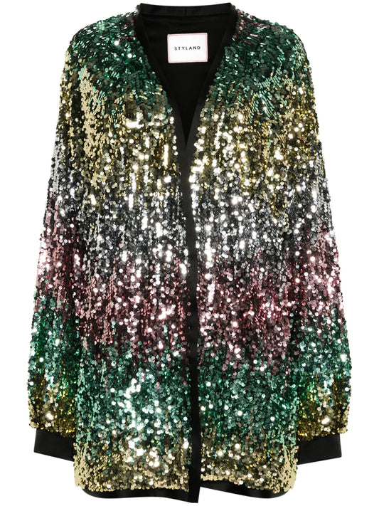 Sequin-Embellished Jacket