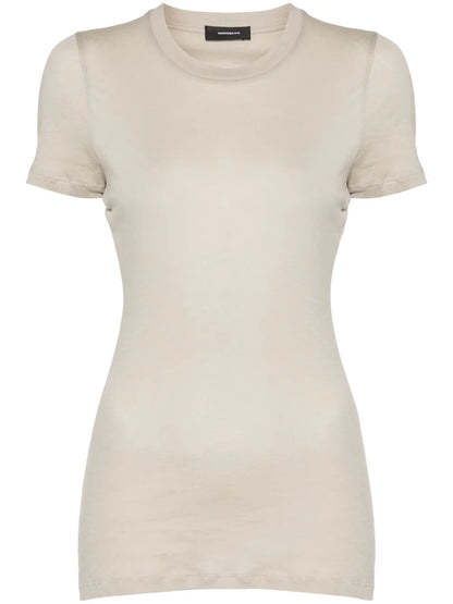 Crew-Neck Cotton T-Shirt