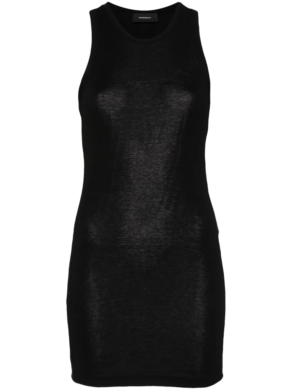 Round-Neck Cotton Tank Dress