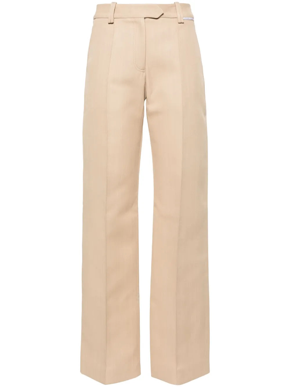 Low-Rise Straight Trousers