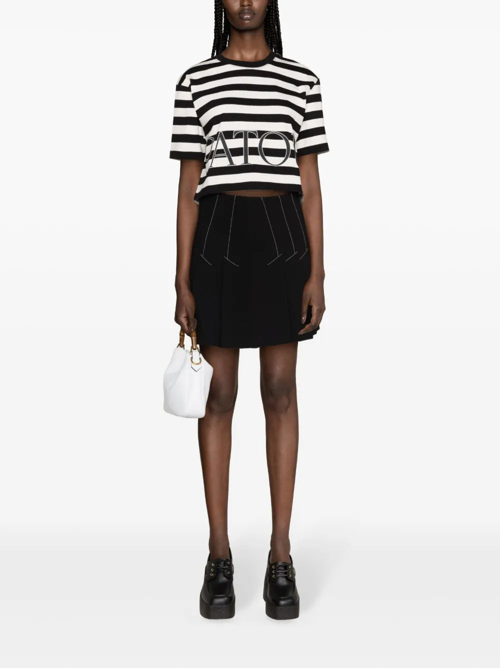 Striped Organic-Cotton T-Shirt