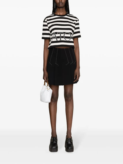 Striped Organic-Cotton T-Shirt