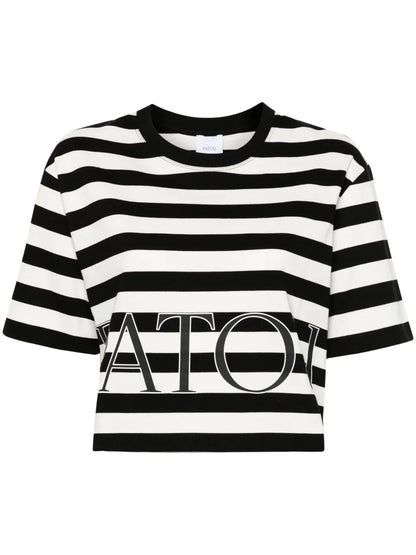 Striped Organic-Cotton T-Shirt