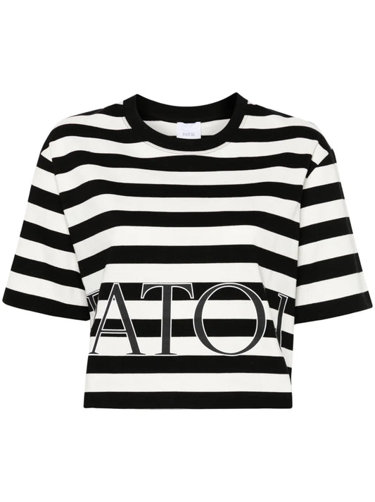 Striped Organic-Cotton T-Shirt