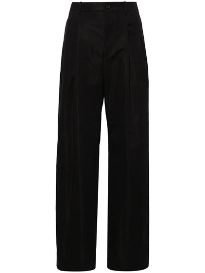 Wide-Leg Tailored Trousers