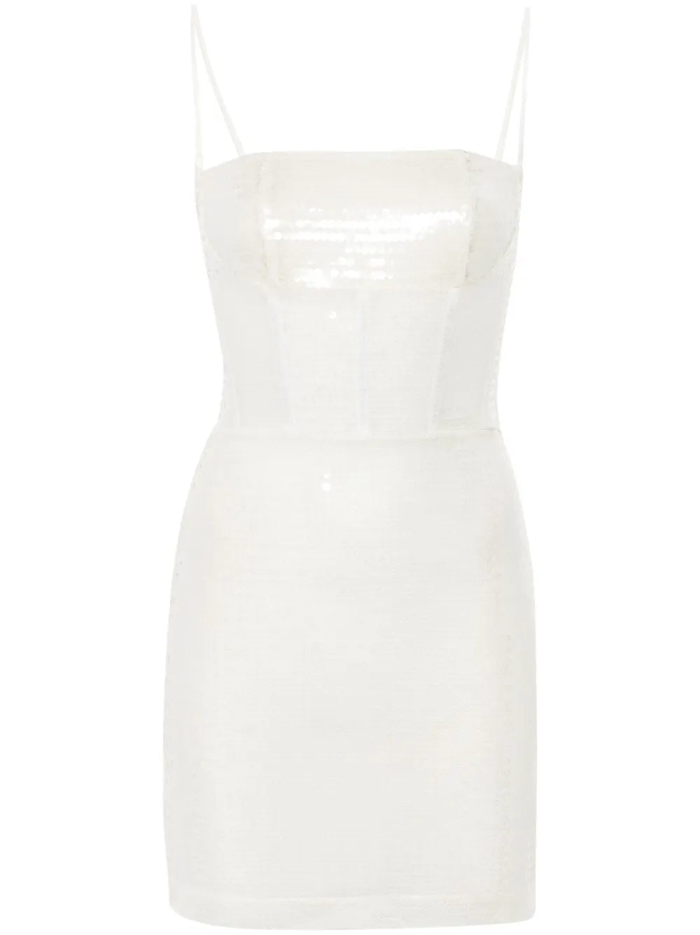Sequined Boned Mini Dress