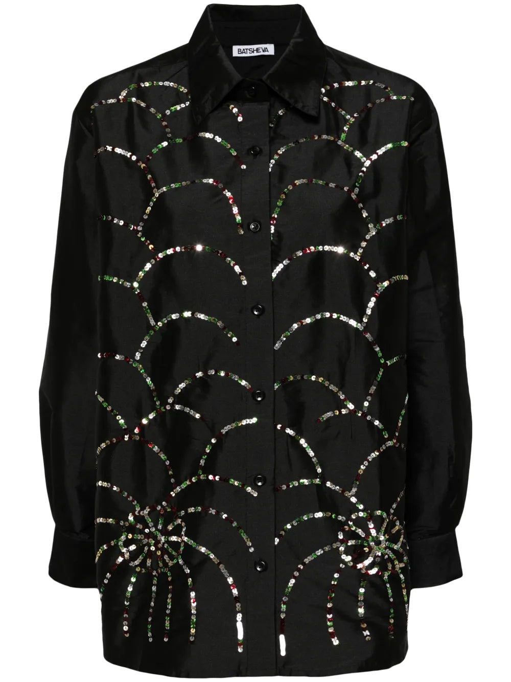 Alison Sequin-Embellished Blouse