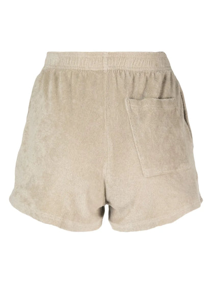 Logo-Embroidered Terry-Cloth Track Shorts