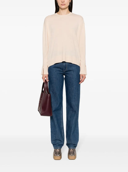 Crew-Neck Long-Sleeve Jumper