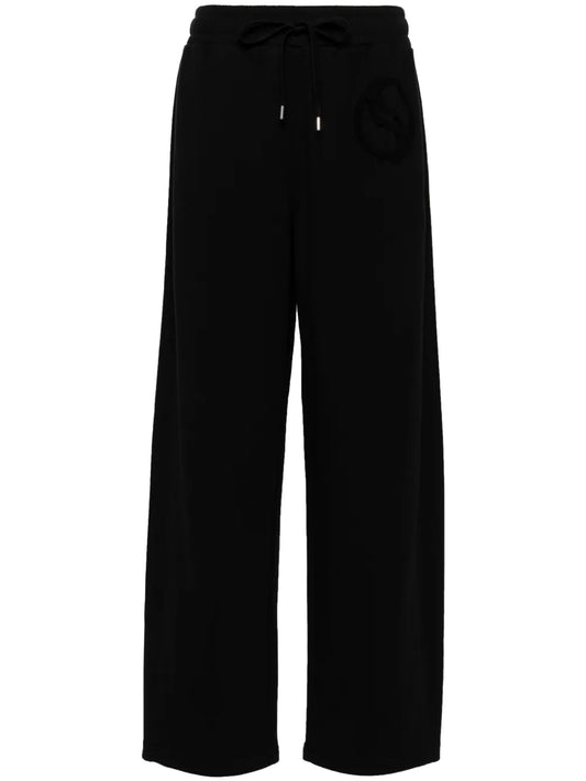 Straight-Leg Cotton Trousers