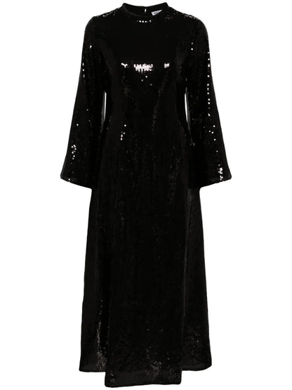 Dolly Sequin-Embellished Maxi Dress