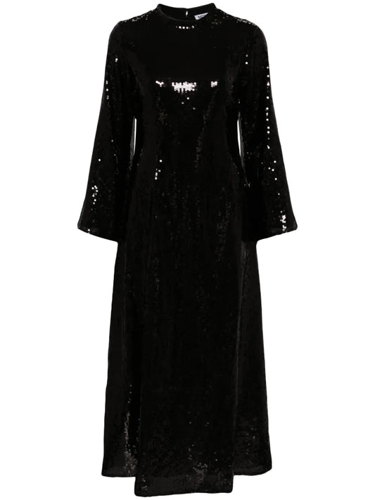 Dolly Sequin-Embellished Maxi Dress