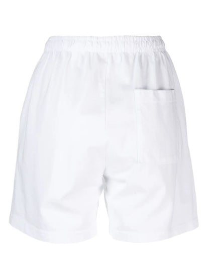 Logo-Print Cotton Track Shorts