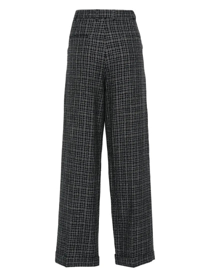 Melissa Plaid Trousers
