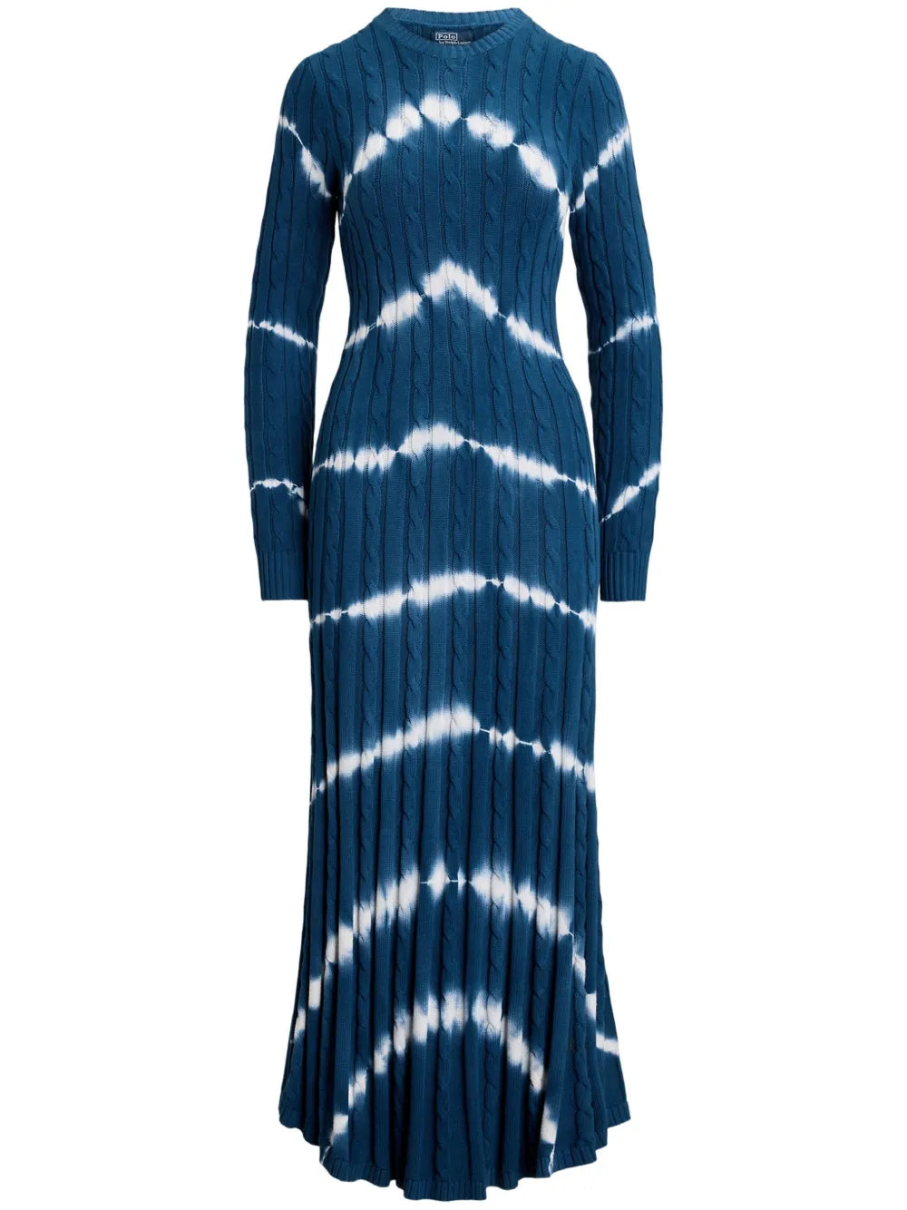 Cable-Knit Cotton Maxi Dress