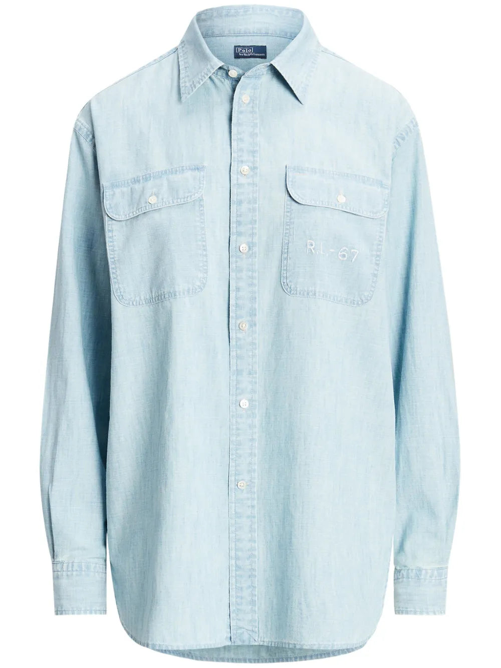 Embroidered Denim Shirt