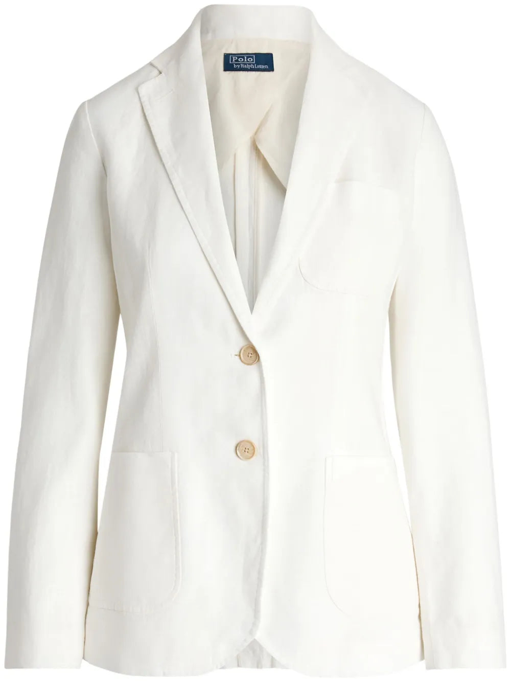 Linen Single-Breasted Blazer