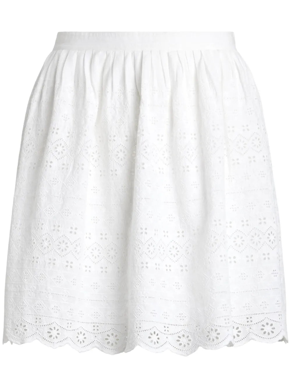Broderie Anglaise Cotton Skirt