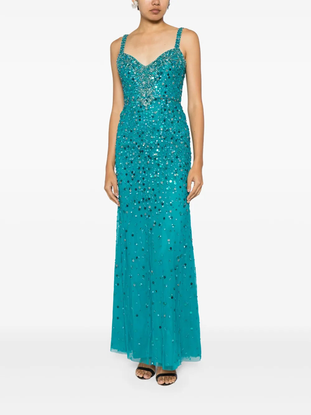 Alana Sequin-Embellished Gown
