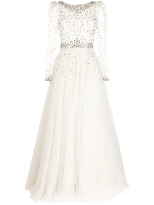 Kuda Crystal-Embellished Gown