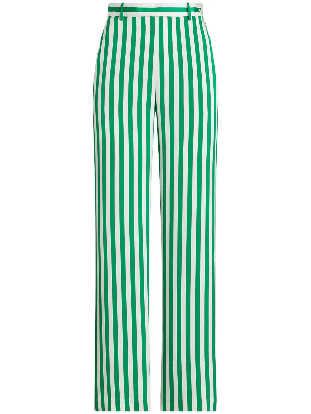 Striped Flared Trousers