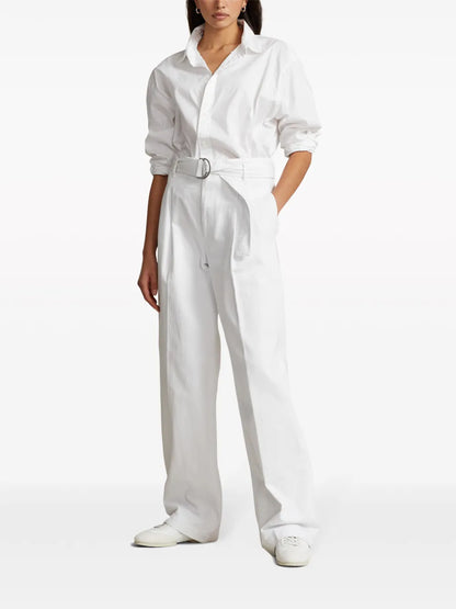 Evan Wide-Leg Denim Trousers