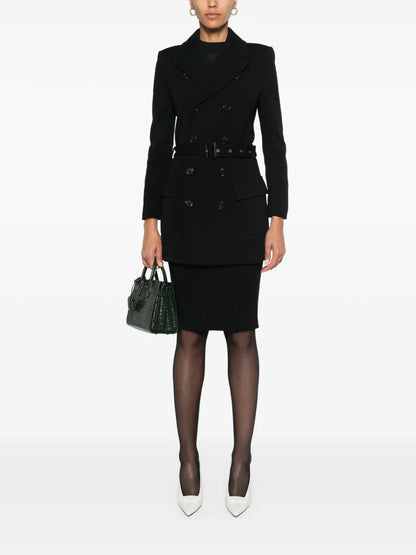 Saharienne Notched-Lapels Blazer