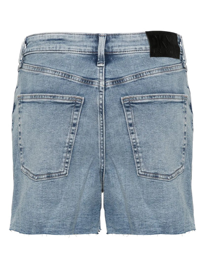 Kent High-Rise Denim Shorts