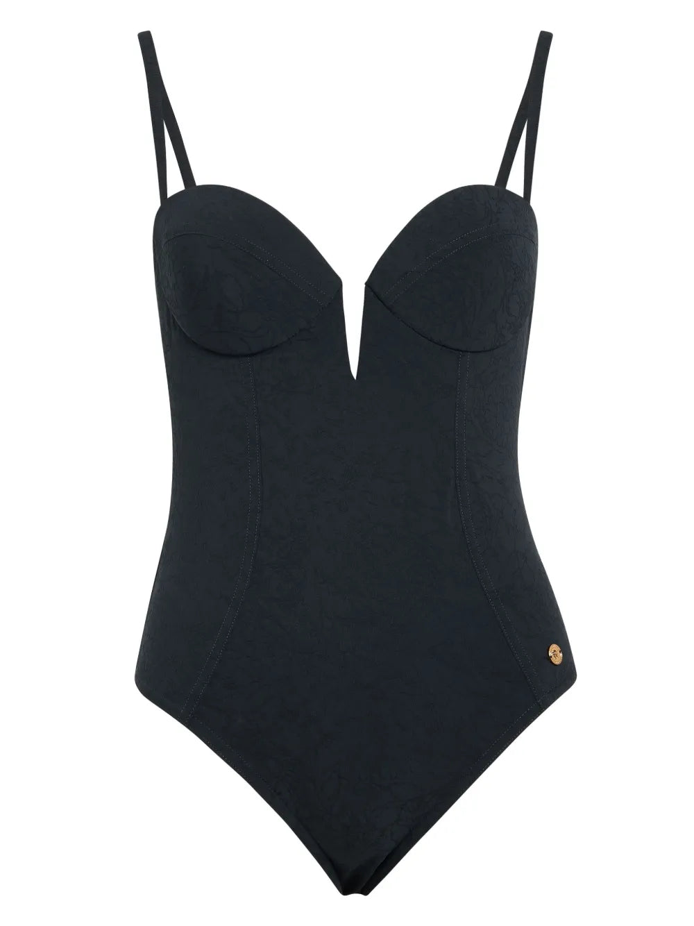 Barocco-Jacquard Swimsuit