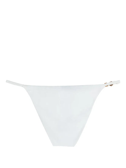 Medusa-Plaque Chain-Detail Bikini Bottoms