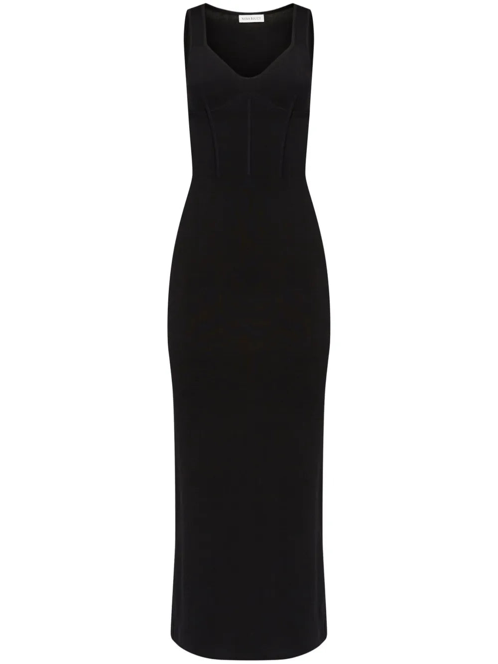 Corset-Style Maxi Dress