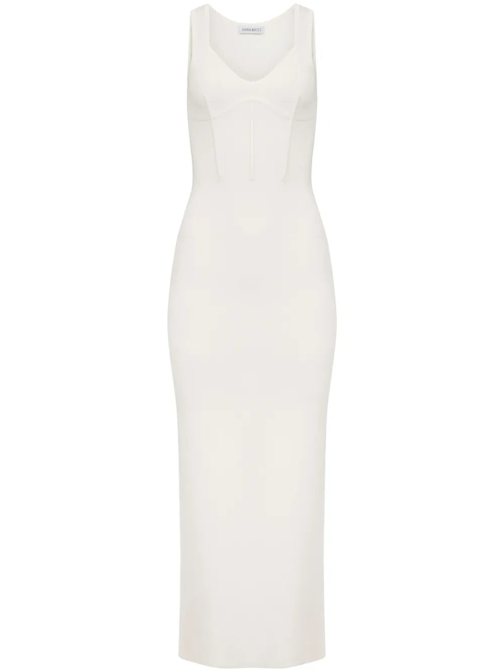 Corset-Style Maxi Dress