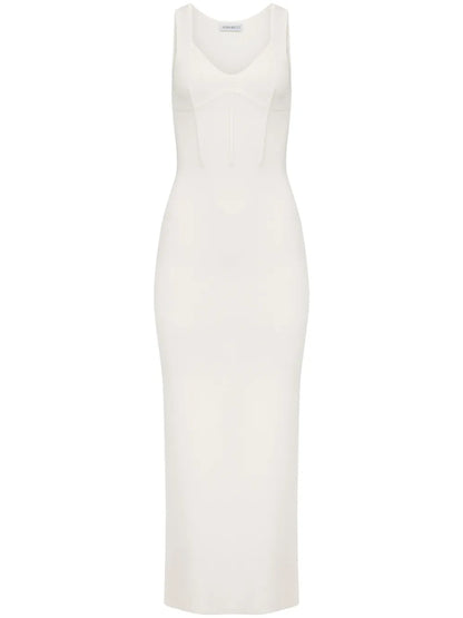 Corset-Style Maxi Dress