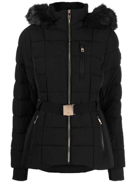 Belted Puffer Coat