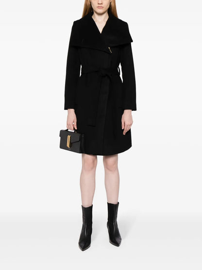 Belted Double-Breasted Coat
