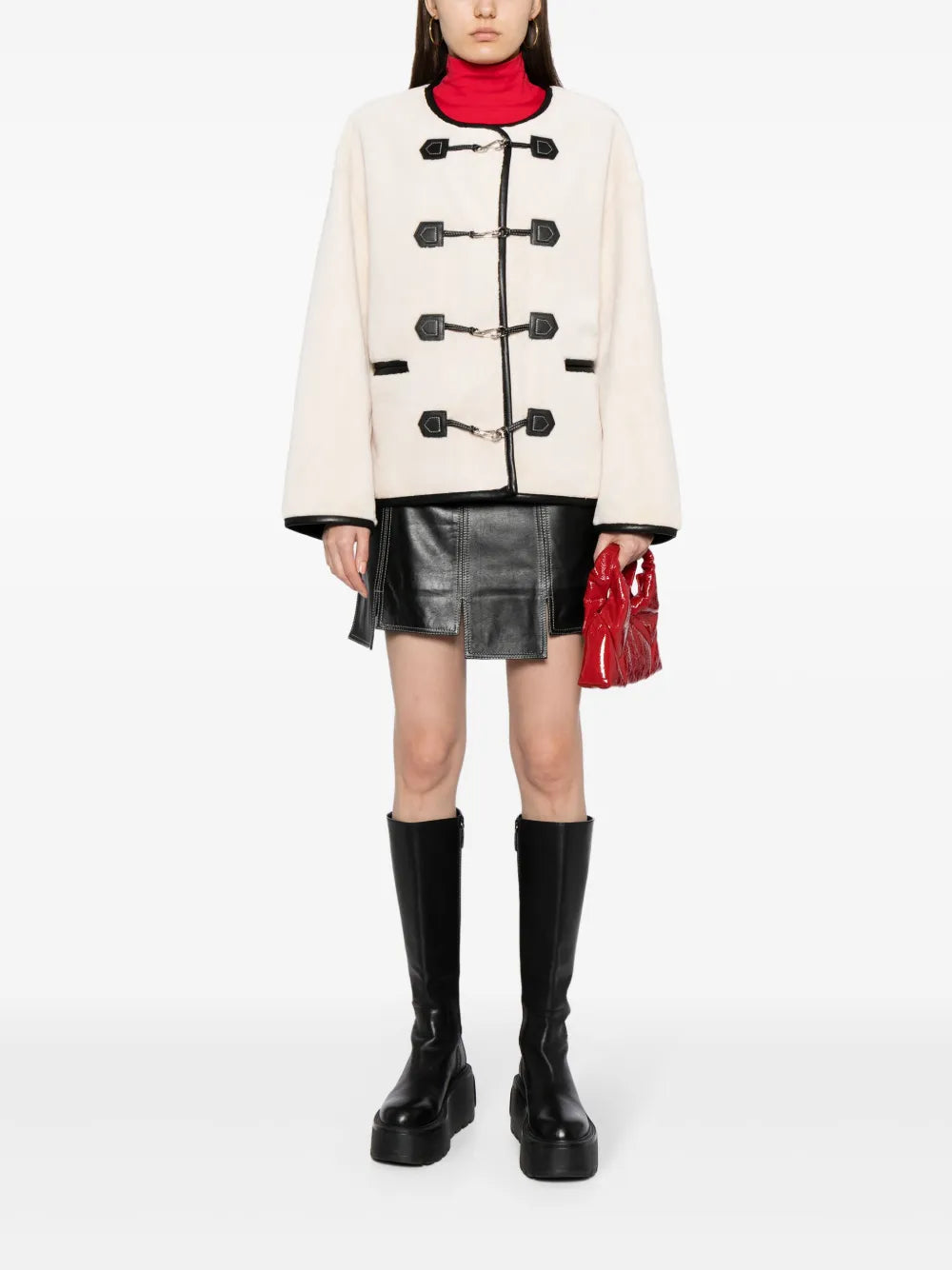 Hook-Fastening Jacket