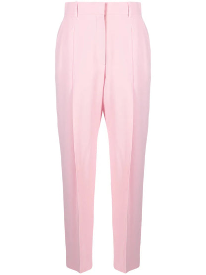 Pleated High-Rise Tailored Trousers