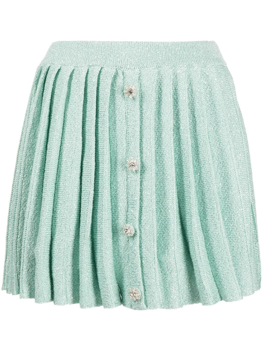 Sequin-Embellished Miniskirt