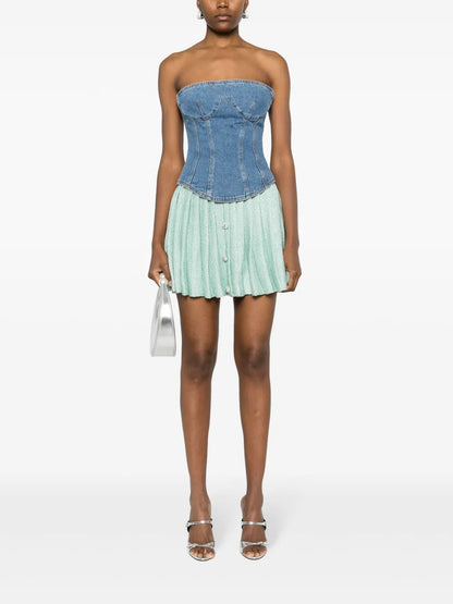 Sequin-Embellished Miniskirt